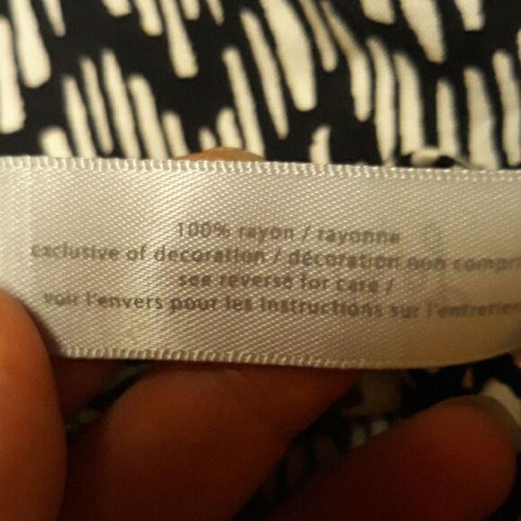 NWOT Lorimer NYC black and white sundress sz small - Picture 10 of 10